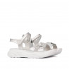 Barnsandaler 538 pärlvitt (silver)