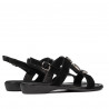 Dam sandaler 5073 svart velur