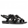 Dam sandaler 5073 svart velur