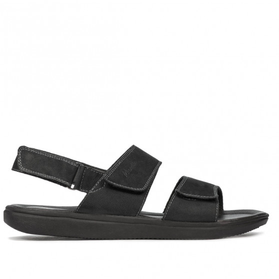 Herrsandaler 348 bufo antracit