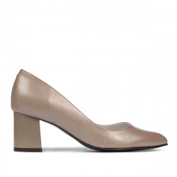 Eleganta damskor 1283 cappuccino