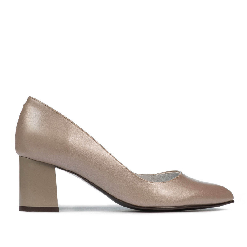 Eleganta damskor 1283 cappuccino