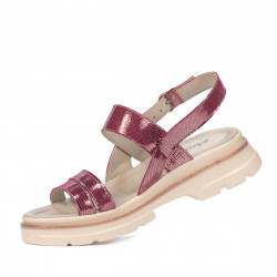 Damsandaler 5075 pärlemor lila