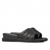 Dam sandaler 5074 svart pyton