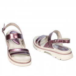 Damsandaler 5075-1 pärlemorlila