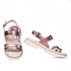 Damsandaler 5075-1 pärlemorlila