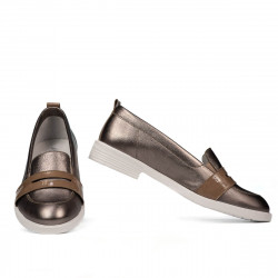 Kvinnors casual/eleganta skor 6037 koppar kombinerad