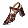 Dam sandaler 1284 vinröd