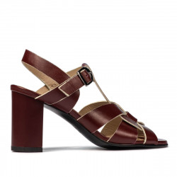 Dam sandaler 1284 vinröd