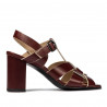 Dam sandaler 1284 vinröd