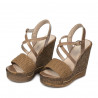 Dam sandaler 5079 cappuccino