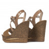 Dam sandaler 5079 cappuccino