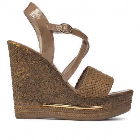 Dam sandaler 5079 cappuccino