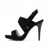 Dam sandaler 1286 svart antilop