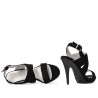 Dam sandaler 1286 svart antilop