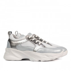 Dam sneakers 6038 blå pärlemorkombination