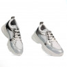 Dam sneakers 6038 blå pärlemorkombination