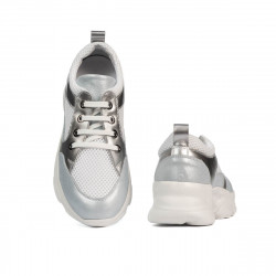 Dam sneakers 6038 blå pärlemorkombination