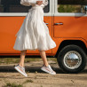 Casual/sportskor 6035 rosa kombination
