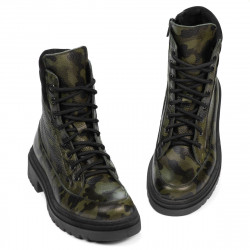 Damskor 3362 kaki camo