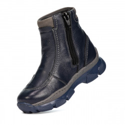 Småbarnsstövlar 108c indigo kombinerad