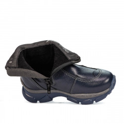 Småbarnsstövlar 108c indigo kombinerad