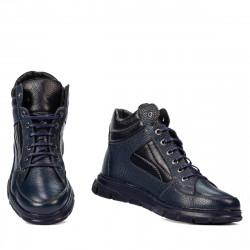 Herrkängor 4128 indigo kombinerat