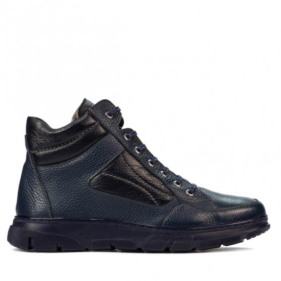 Herrkängor 4128 indigo kombinerat