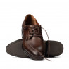 Eleganta herrskor 933 a kaffe