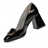 Eleganta damskor 1291 svart lack