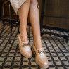 Casual damskor 6042 beige lifestyle