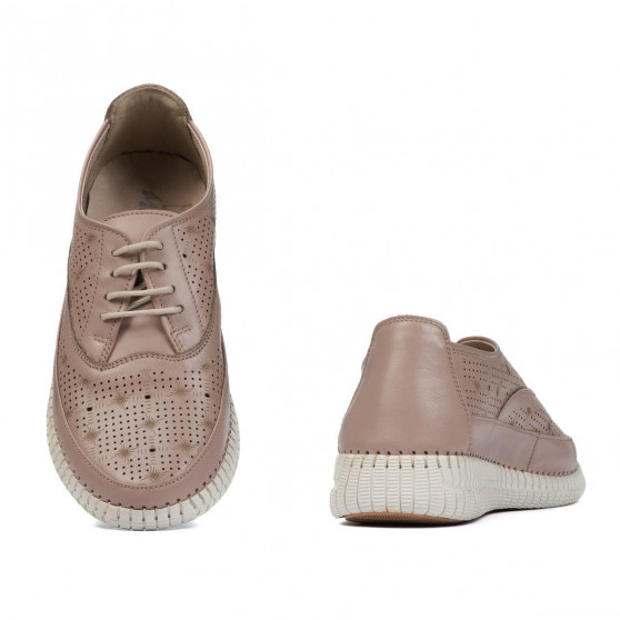Damskor moccasiner 6045 nude