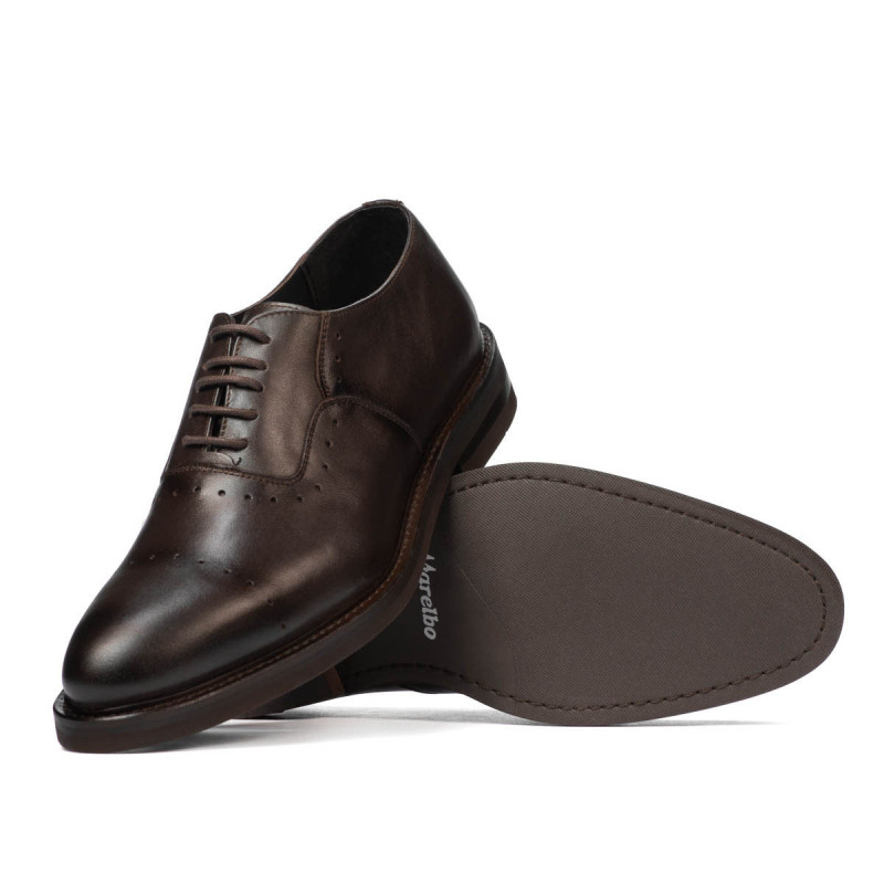 Eleganta herrskor 937m kaffe