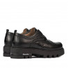 Dam casual skor 6047 svart kombinerad