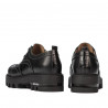 Dam casual skor 6047 svart kombinerad