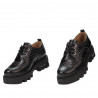 Dam casual skor 6047 svart kombinerad