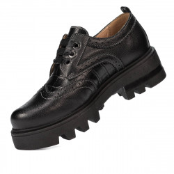 Dam casual skor 6047 svart kombinerad