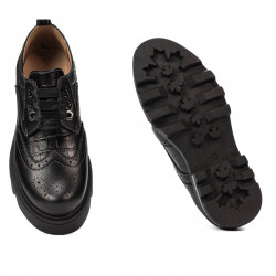 Dam casual skor 6047 svart kombinerad
