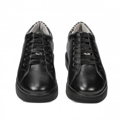 Casual/sportskor 6048 svart kombinerad