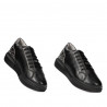Casual/sportskor 6048 svart kombinerad