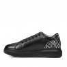 Casual/sportskor 6048 svart kombinerad