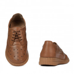 Damskor moccasiner 6045 kamel