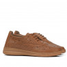 Damskor moccasiner 6045 kamel