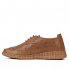 Damskor moccasiner 6045 kamel