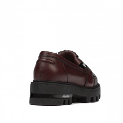 Damskor casual 6044 vinröd
