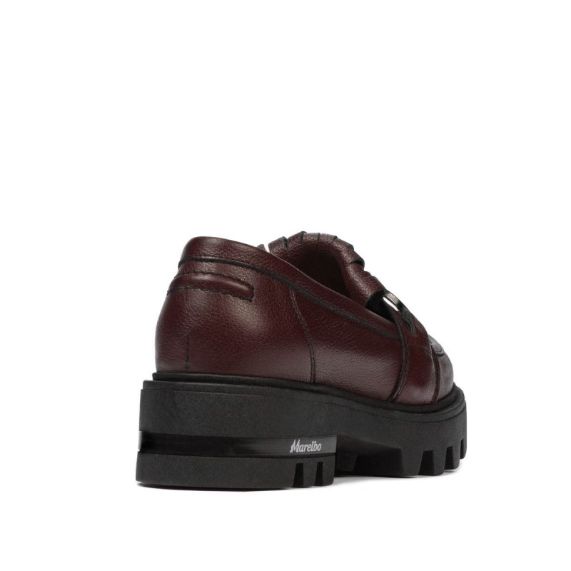 Damskor casual 6044 vinröd