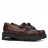 Damskor casual 6044 vinröd