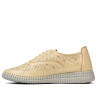 Damskor moccasiner 6045 citron
