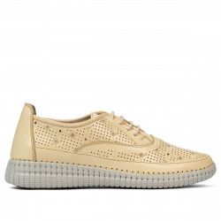 Damskor moccasiner 6045 citron