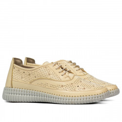 Damskor moccasiner 6045 citron